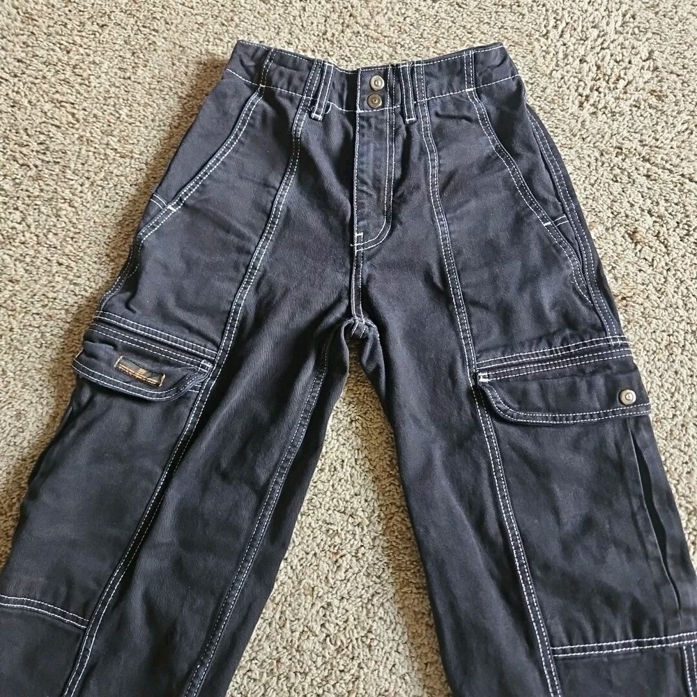 Urban Outfitters BDG‎ Cargo Pants Womens Size 25 Y2K Baggy Skate - Picture 2 of 10